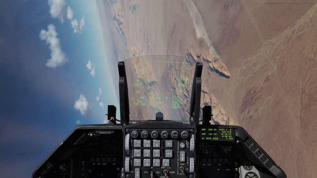 DCS World: F-16C Viper - Применение по земле пушки в режиме Strafe и неуправляемых ракет в CCIP смотреть онлайн