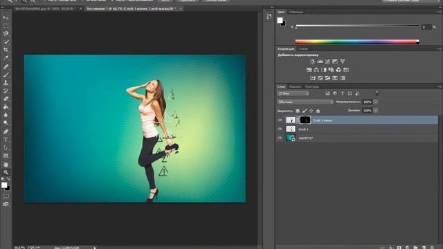 Как сделать эффект распада и красивую фотографию. смотреть онлайн