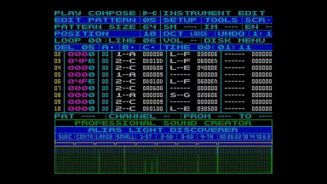 Pro Sound Creator Demo - Kva/E-Mage [#zx spectrum AY Music Demo] смотреть онлайн
