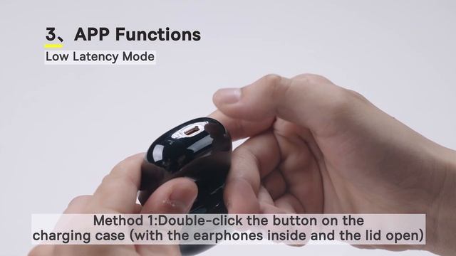 Baseus True Wireless Earphones Storm 3 Operation Instruction смотреть онлайн