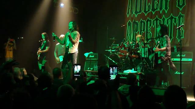 Steven Adler's Appetite feat Constantine - Welcome to the Jungle, Auckland Powerstation 2018 смотреть онлайн