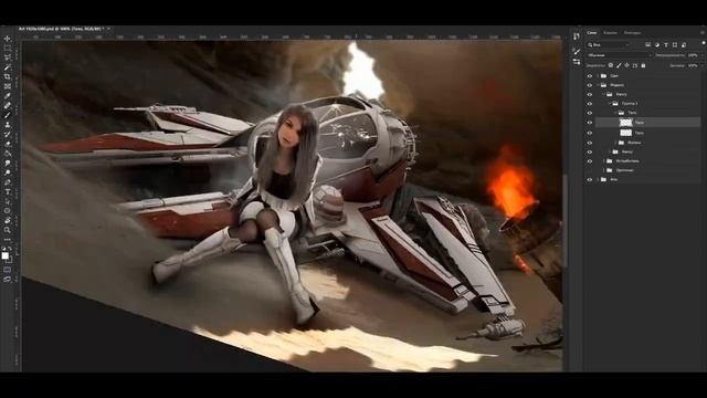 СДЕЛАЛ АРТ ДЛЯ NANCY NOVIKOVA (SPEEDART) смотреть онлайн