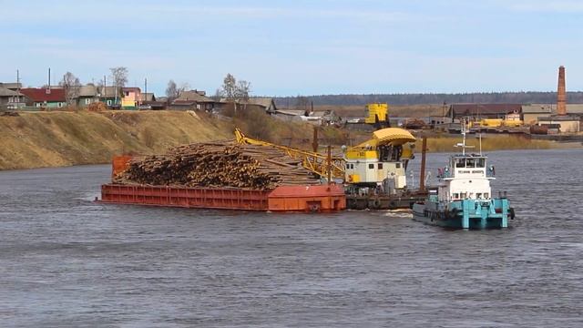 Весенняя навигация на Пинеге, Архангельская область, 2013-2021 | Russian North смотреть онлайн