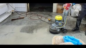 Шлифуем бетон сами.