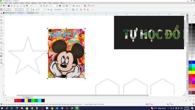 POWERCLIP IN COREL- Lệnh PowerClip trong CorelDRAW смотреть онлайн