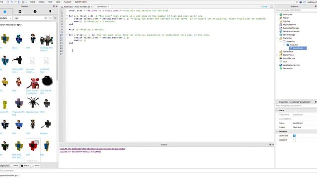 I made a horror game text script in Roblox! смотреть онлайн