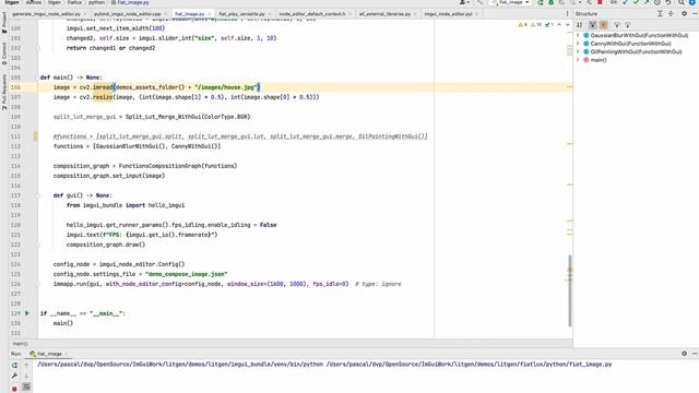 ImGui Bundle: imgui node editor example (composition) смотреть онлайн