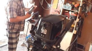 Подъем лодочного мотора своими руками