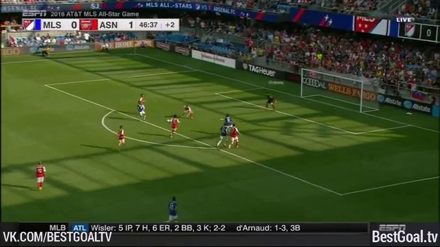 Звезды МЛС 1:2 Арсенал. Обзор матча и видео голов смотреть онлайн