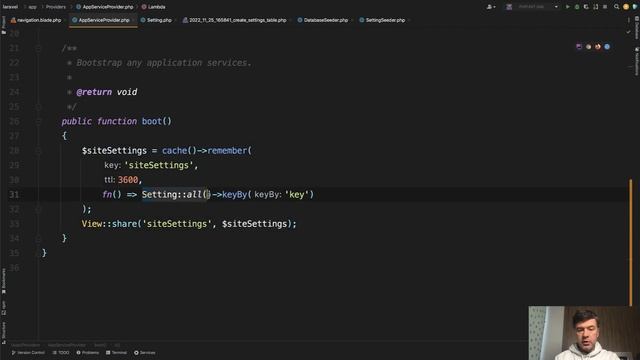 Website Settings in Laravel: in Database with Cache, or Package? смотреть онлайн