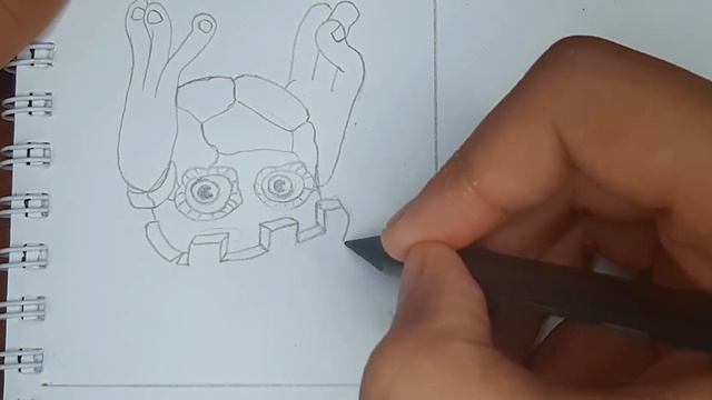 How to draw Noggin from My Singing Monsters | Как нарисовать Барабамня из MSM | Лиса Алиса смотреть онлайн