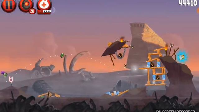 Прохождение angry birds star wars 2 [ 2-я глава,1-10]#11 смотреть онлайн