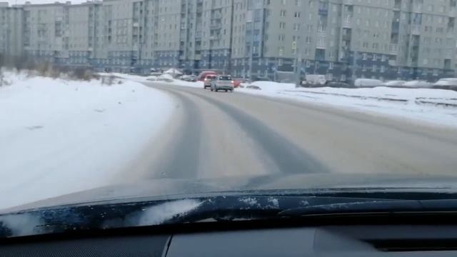Зима в мкр. Славянка г.Санкт-Петербург смотреть онлайн