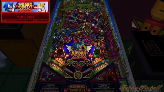 Sonic Pinball Mania (Original Table) | Future Pinball BAM смотреть онлайн