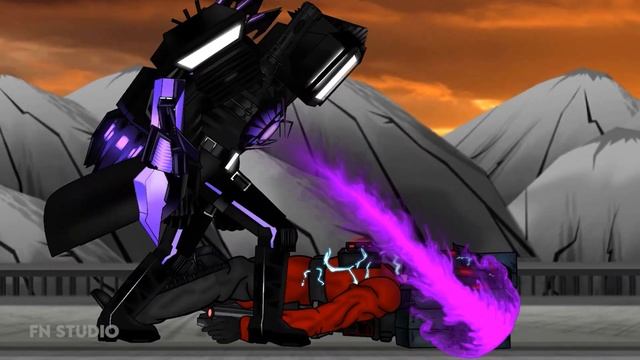 Skibidi toilet 70 part 3 vs Titan cameraman, Titan TV Man, Titan speaker Titan Clockman - animation смотреть онлайн