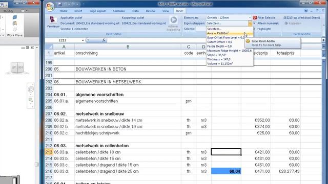 Dynamic Link between AutoCAD Revit and Excel - Unlink Excel cell (under dev.) смотреть онлайн