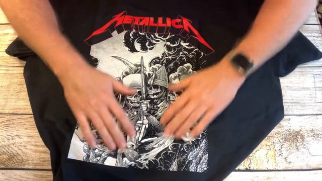 Metallica Exclusive T-Shirt Four Horsemen. Распаковка с Амазон официальный магазин. Жизнь в Америке смотреть онлайн