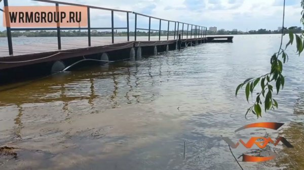 Релакс и отдых в пасмурную погоду на понтонах WRM! #wrm #отдых #волга #понтонврм #понтоныврм