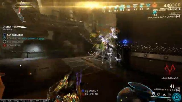 Warframe - Garuda prime with unrated rifle смотреть онлайн