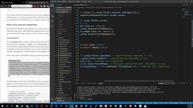 React JS - Date Range Picker смотреть онлайн