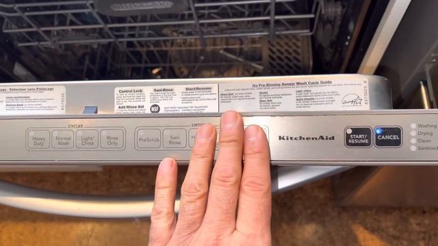 Kitchenaid dishwasher 7 flashes fixed смотреть онлайн