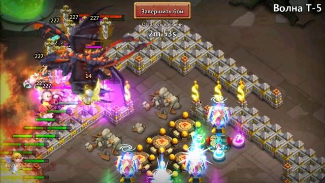 Битва Замков, Анубис против волн, Anubis vs waves, Castle Clash смотреть онлайн