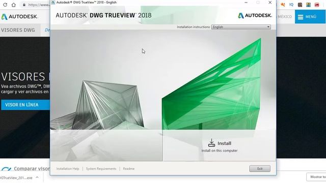 Instalación fácil y paso a paso del visor Autocad DWG. смотреть онлайн