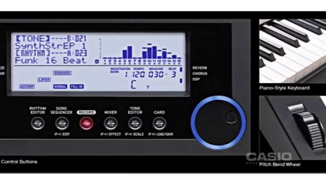The new Casio CTK 6000.mov смотреть онлайн