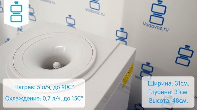 Обзор кулера для воды Ecotronic H1-TE смотреть онлайн