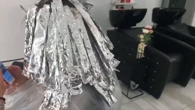 Омбре в технике начёс смотреть онлайн