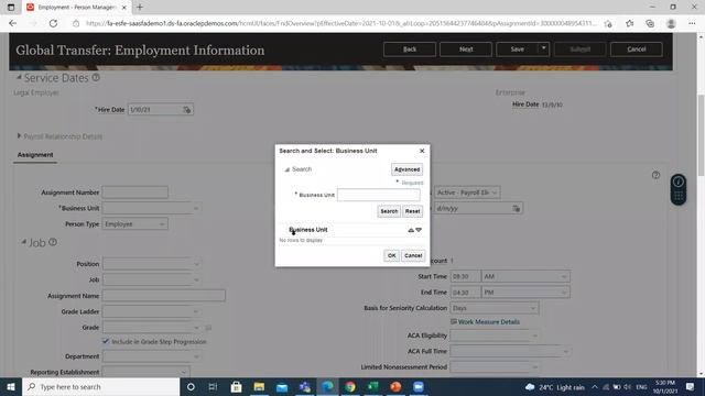 What is global transfer in Oracle Fusion HCM | Oracle HCM Global Transfer |@BISP Oracle HCM Tutoria смотреть онлайн