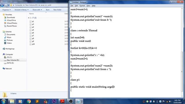Thread class in java смотреть онлайн