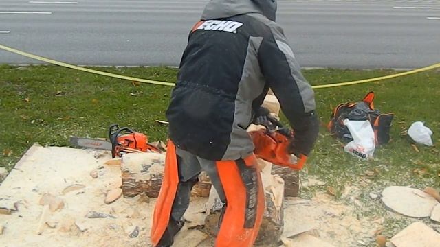 Кормушка для птиц бензопилой от Евгения Акимова смотреть онлайн