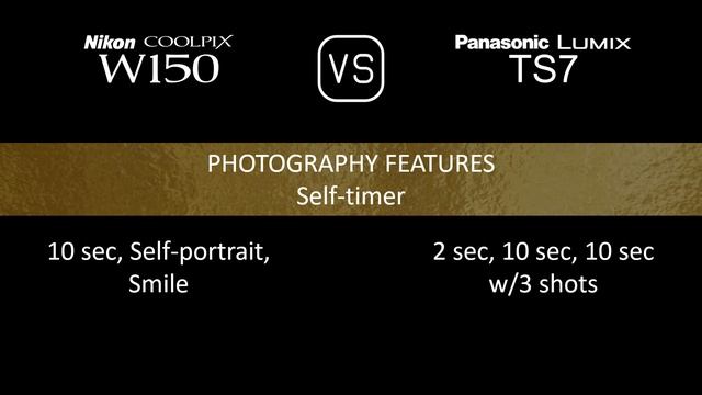 Nikon Coolpix W150 vs. Panasonic Lumix TS7: A Comparison of Specifications смотреть онлайн