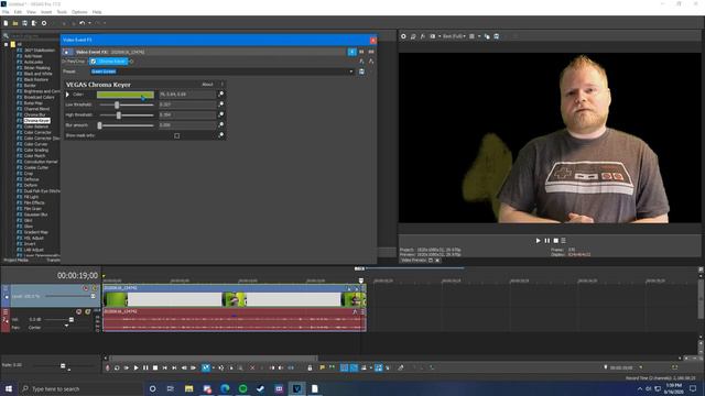 Vegas Pro 17 Tutorial | How To Edit a Green Screen! смотреть онлайн