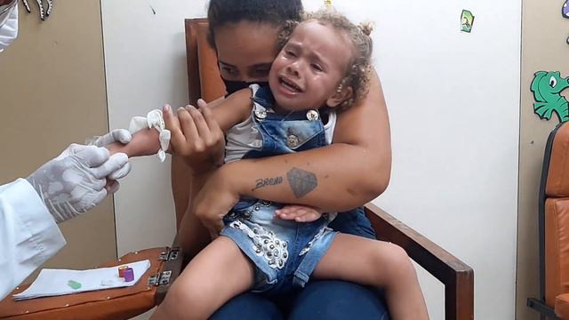 Sofia. Coleta de sangue.جمع الدم. Kan toplama . Сбор крови. 採血.रक्त संग्रह. Blood Collection. смотреть онлайн