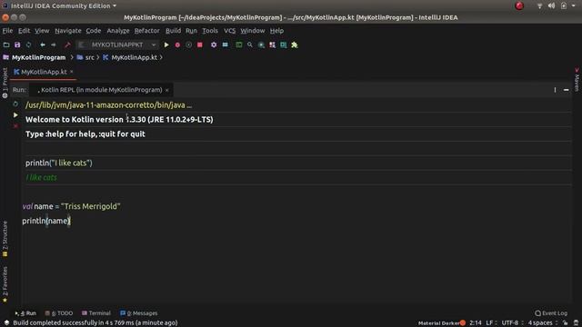 How to use Kotlin REPL - Kotlin Fundamentals смотреть онлайн