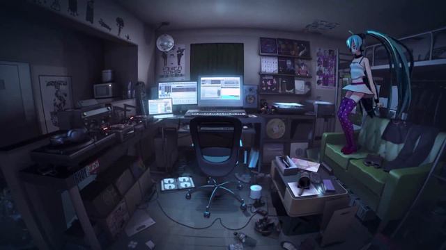 Anime Live Wallpaper Hatsune Miku - No sound смотреть онлайн