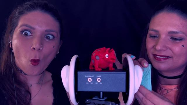 My Twin Sister Tries ASMR (BUT with Mi) - 3Dio Mic, Mouth Sounds, Personal Attention, German/Deutsc смотреть онлайн