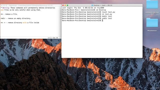 8 The rm, rm r, & rmdir Commands | Computer Monk ? смотреть онлайн