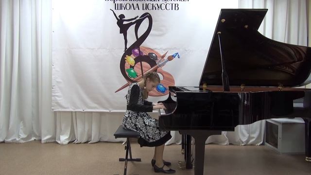 Выскребенцева Елизавета 11 лет Н. Раков "Полька" смотреть онлайн