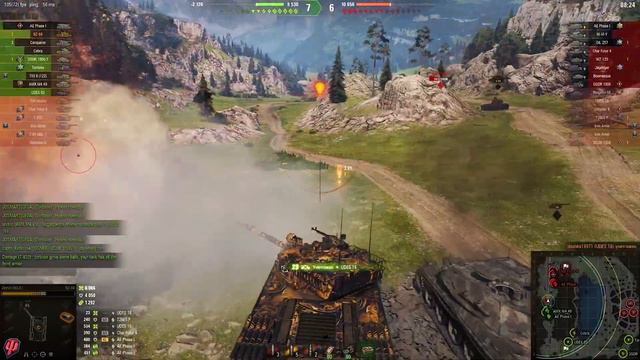 BZ-68. World of Tanks Top Replays. смотреть онлайн