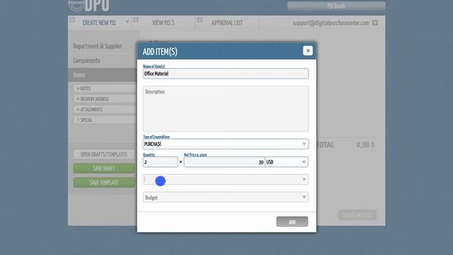 How to create a Purchase Order - Tutorial by Digital Purchase Order смотреть онлайн