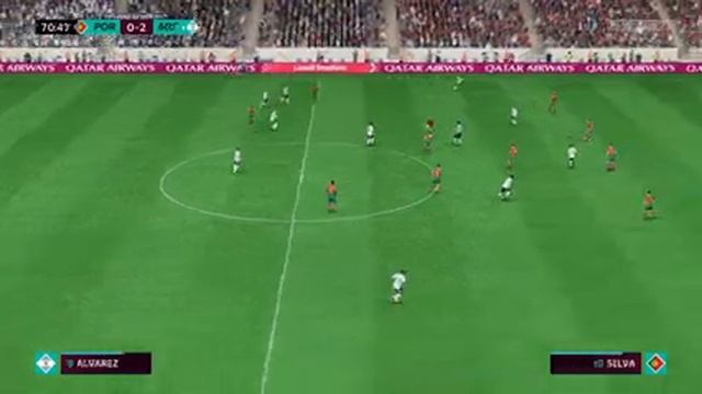 FIFA 23 Gameplay (PC) FIFA WORLD CUP Dream Match. Portugal vs Argentina. смотреть онлайн