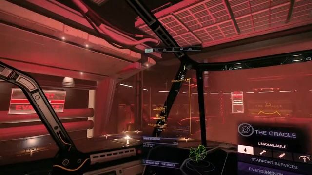 Landing Inside of Damaged Oracle Space Station (Elite:Dangerous) смотреть онлайн