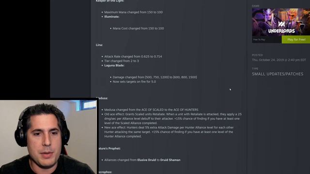Dota Underlords BIG UPDATE | Patch Walkthrough and First Impressions! смотреть онлайн