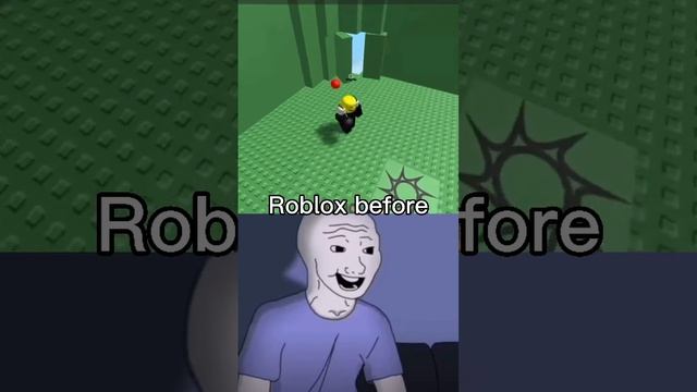 Roblox before VS Roblox now смотреть онлайн