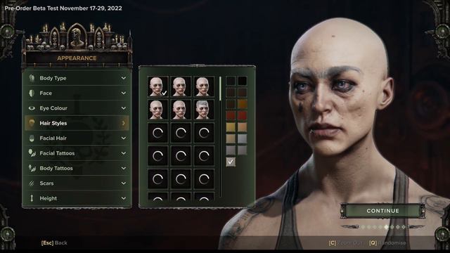 Warhammer Darktide Female Customization Showcase