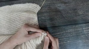 Свитер спицами. Поперечное вязание. Мастер-класс 1 часть.