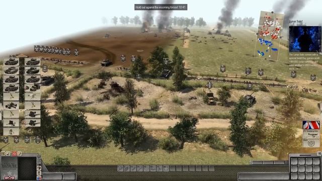 Last German Assault in Normandy 1944, Battle of Caen | Men of War: Assault Squad 2 Gameplay смотреть онлайн